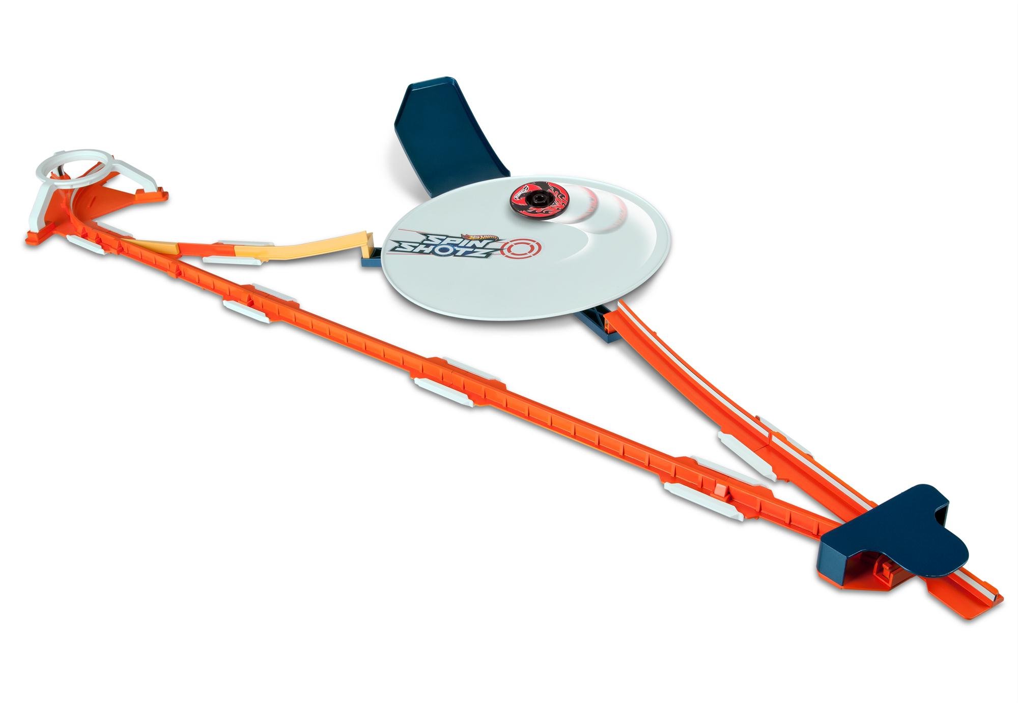 Mattel Hot Wheels Spin Shotz, Y0097, Super Competition Arena with 1 Disc