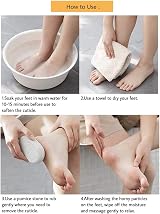 Voarge 2pc Natural Pumice Stone Foot Care Callus Hard Skin Removal Pedicure view 6