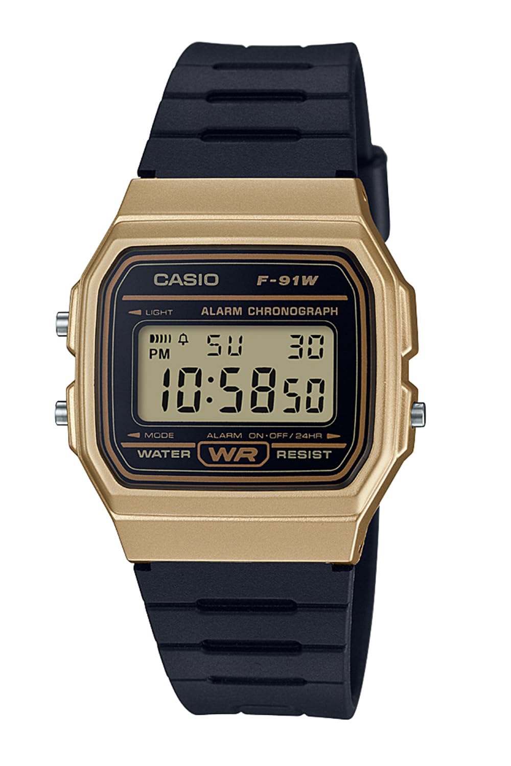 CASIO(カシオ) Casio Watch, Collection, Digital Resin, Web Limited Model: Gold / F-91