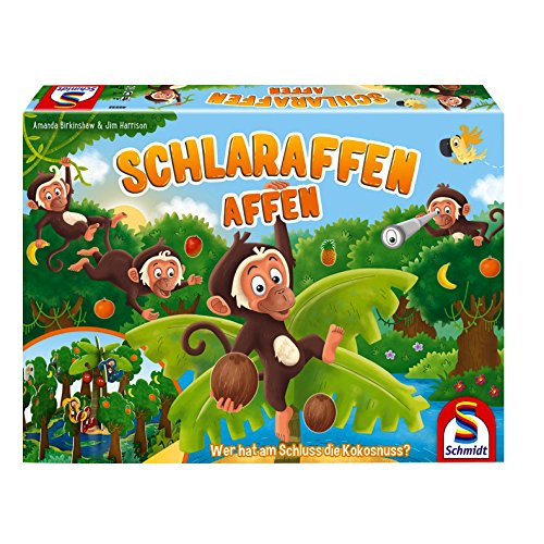 Schmidt Spiele 40552 Schlaraffen Affen, Kinderspiel