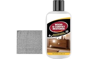 Wood Restorer for Furniture - 100ml Scratch Cover Dark Woods,Filler Oil Repair Cleaner for Removes Dirt Residues Dust Prevent