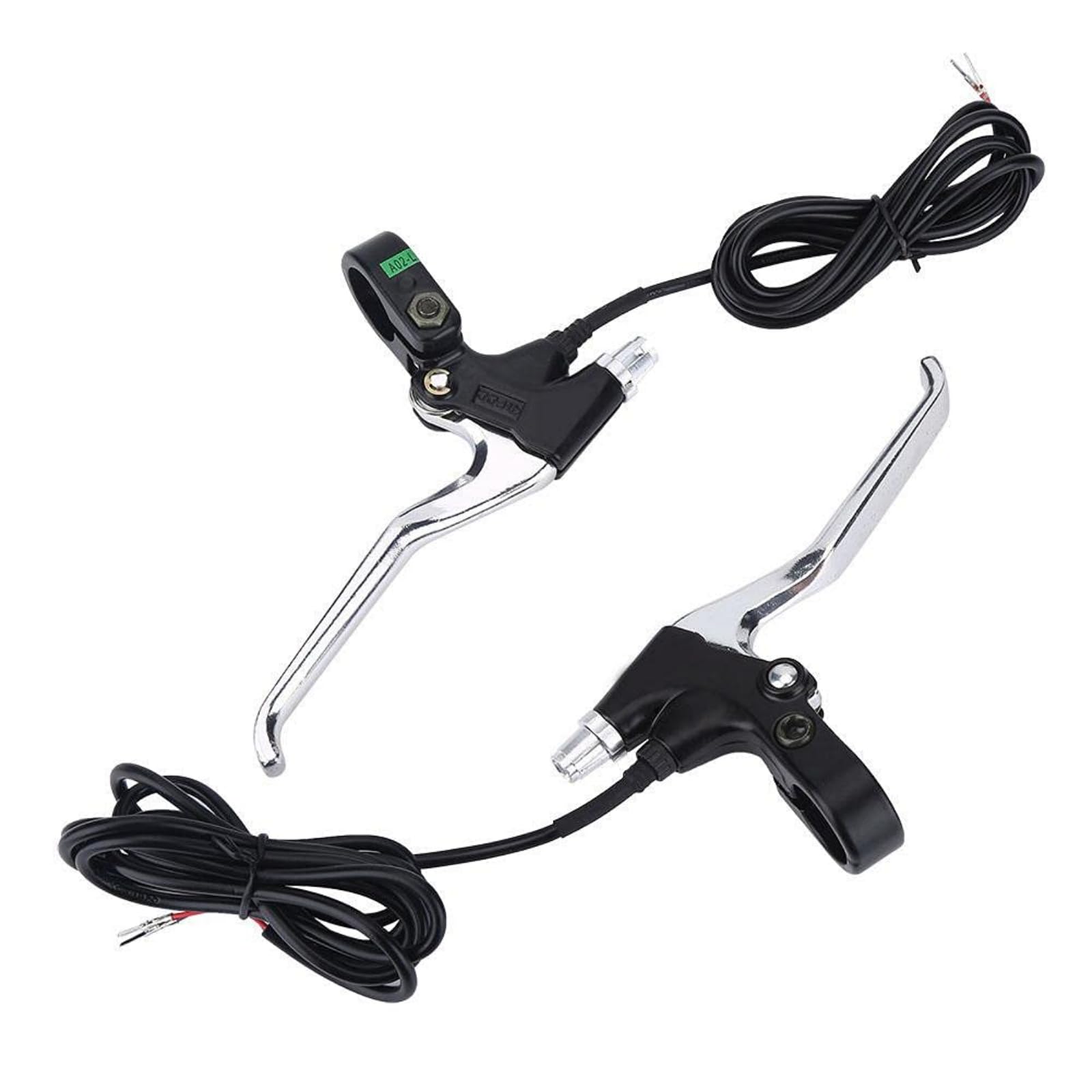 Fictory Electric Bike Brakes, 1 Pair Aluminium Lever Brake Lever Set for Electric Bicycle Scooter