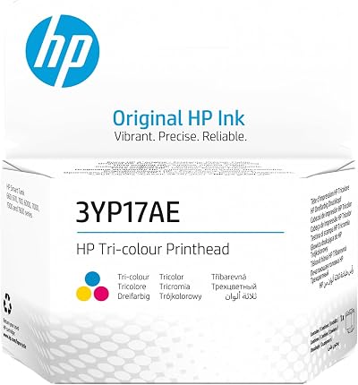 HP Tri-Colour Printhead 3YP17AE Genuine HP Printhead