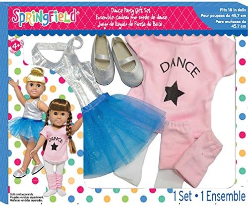 Springfield 18 Inch Doll Gift Set, Dance Party