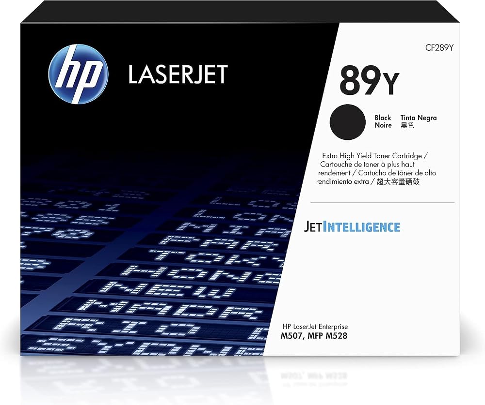 HP CF289Y 89Y Extra High Yield Black Original LaserJet Toner Cartridge