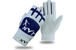 NVT Baseball Batting Gloves, Offers Superior Grip & Performance, Ultimate Durability and Ventilation, Batting Gloves Men Available in Blue & Multi Color