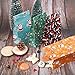 FUNARTY 96pcs Christmas Gift Bags, 5x9.8 Inches Goody Paper Bags in 16 Designs Xmas Treat bags for Classrooms, Party Favors, Kraft Holiday Goodie Wrapping