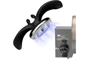 ONSLOWE Pellet Grill Cord Organizer with Magnetic, for Traeger Power Cord Holder, Electric Grills Cord Organizer, Cord Winder, Cord Wrapper for Wood Pellet/for Masterbuilt/for Pit Boss Electric Smoker