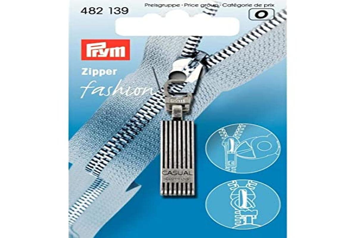 Prym - Prym Casual Old Silver Zipper - 1 Unit