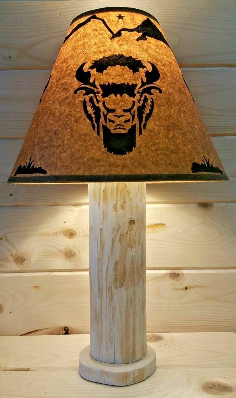 Amazon Com Buffalo Rustic Log Lamp Authentic Western Red
