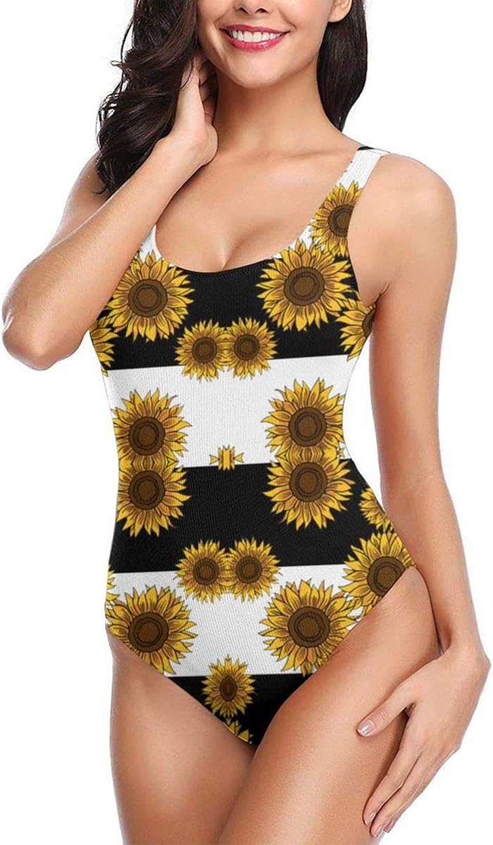 yellow and black swimsuit