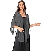 Hotshawl Shawls and Wraps for Evening Dresses Sheer Chiffon Women Elegant Soft Silky Scarf Scarve Wedding Bridal Stole