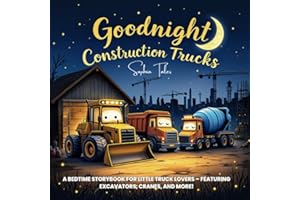 Goodnight Construction Trucks: A Bedtime Storybook for Little Truck Lovers – Featuring Excavators, Cranes, and More! (Good Night Adventures: Soothing ... Stories for Kids Who Love Animals and Nature)