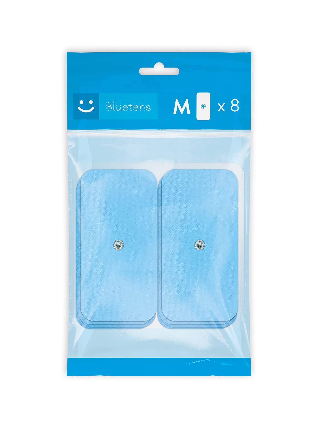 Pack of 8 Medium ELECTRODES for BLUETENS Classic