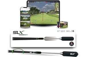 SwingLogic SLX MicroSim Indoor Home Golf Simulator Game App Functionality and E6 Connect Compatibility to Analyze and Improve Swing Accuracy
