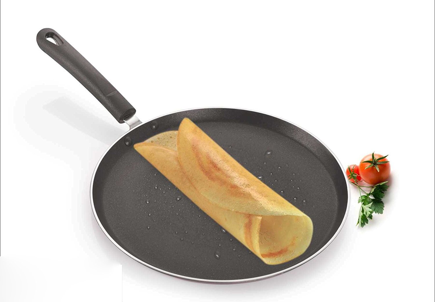 TMT Dosa Pan 290mm (2.4mm Thick),Nonstick Dosa Tava for Indian Style,Indian Pan