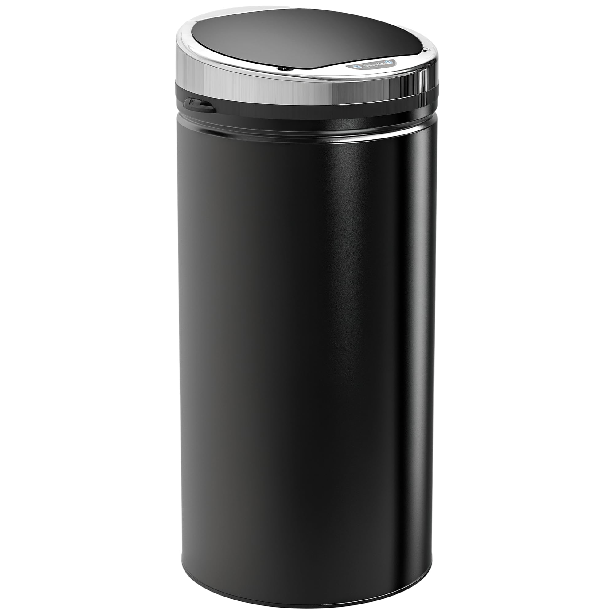 HOMCOM Stainless Steel Sensor Bin, 42L Kitchen Touch Bin, Automatic Trash Can with Inner Bucket, Soft Close, Dustbin, Black