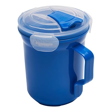 Addis Clip & Go - Taza con Tapa y Rejilla de ventilación para ...