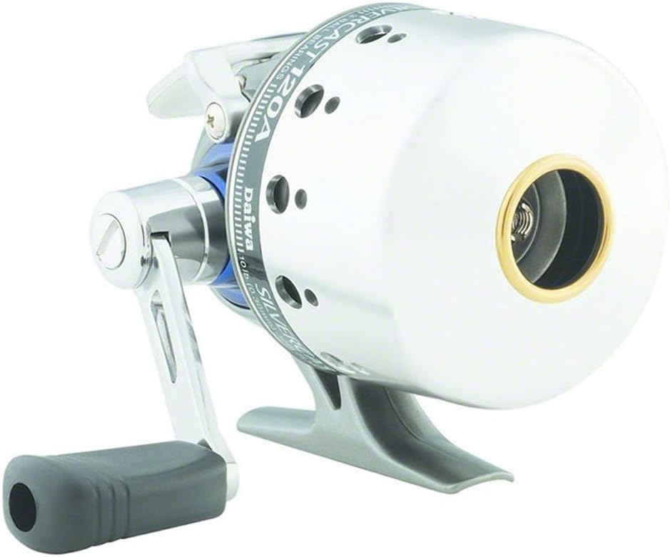 Daiwa SC120A SilvercastA SpincastReel, Right Handed, 3Ball Bearing, 4.31