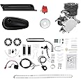 Engine Motor Kit 100CC 2-Stroke Gas Petrol Motorized Bike Bicycle Motor Engine Kit Full Set DIY Upgrade Bike Bicycle Conversion Kit (36 Tooth Sprocket)
