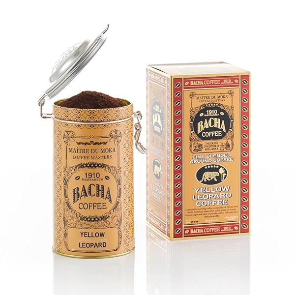 BACHA COFFEE | YELLOW LEOPARD FINE BLENDED, GROUND...
