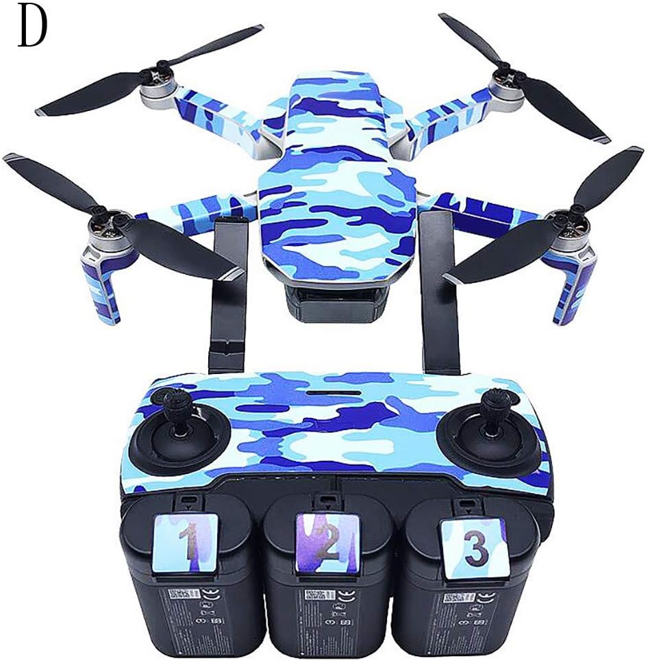 Neigei Decal Kit for DJI Mavic Mini Drone - Sticker Decal Waterproof Anti Scratch Skin Guard for DJI Mavic Mini - Includes Drone Skin, Controller Skin and 3 Battery Label
