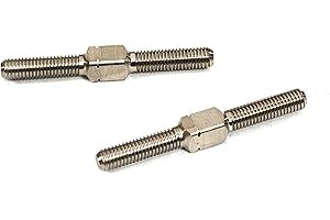 Integy Billet Machined Titanium Turnbuckles 3mm x 30mm True Size for On-Road/Off-Road