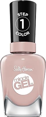 Sally Hansen Miracle Gel Shock & Mauve Nail Polish 14.7ml No Light