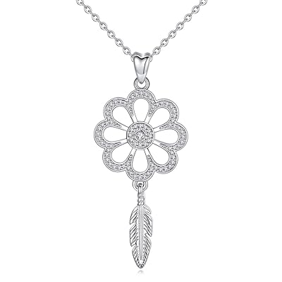 Sterling Silver Dream Catcher Necklace with Angel Nigeria Ubuy