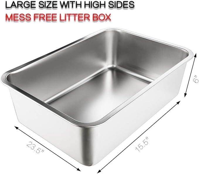 metal litter pan