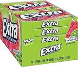 Extra Fruit Sensations Sugarfree Gum, 15 ct Sticks, 20 pk, Sweet Watermelon