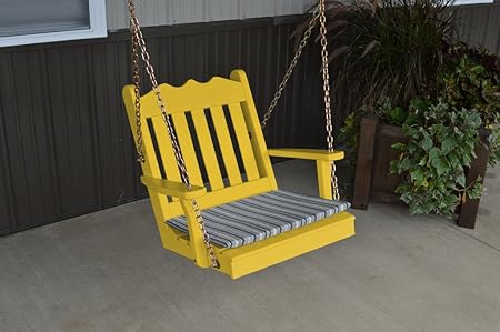 Amazon Com 2 Ft Pine Outdoor Royal English Chair Swing Amish