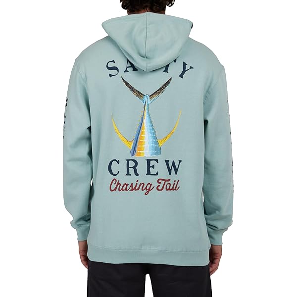 Salty Crew Mens Alpha Vintage Fleece Black Medium at Amazon Men's