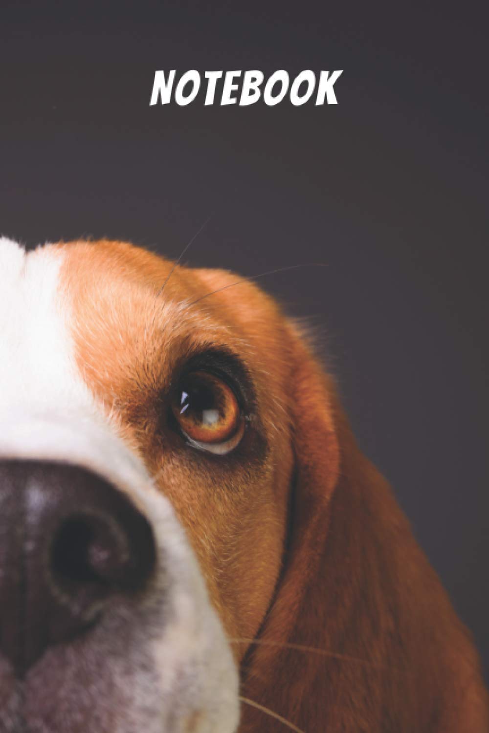 Beagle Notebook: blank lined composition journal | Beagle dog | 100 pages