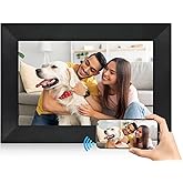 Hyjoy Digital Picture Frame WiFi Smart 8 Inch IPS HD Touch Screen Digital Photo Frame with 16GB Storage, Auto-Rotate, Easy Se