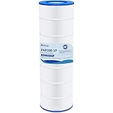 Fil-fresh CC200 Pool Filter Cartridges Compatible with Pentair Clean & Clear 200, Replacement for Pentair R173217, Pleatco PAP200, Unicel C-9419, 200 sq.ft