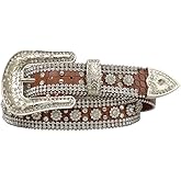 Angel Ranch 1 1/2" Brown Ladies' Fashion Belt