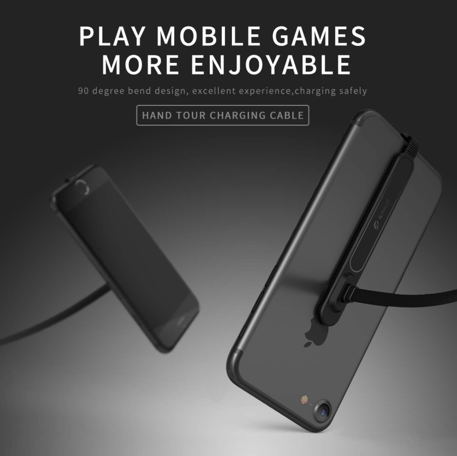 Gamer Cable 90 Degree Micro USB Type C Lighting Micro usb 2