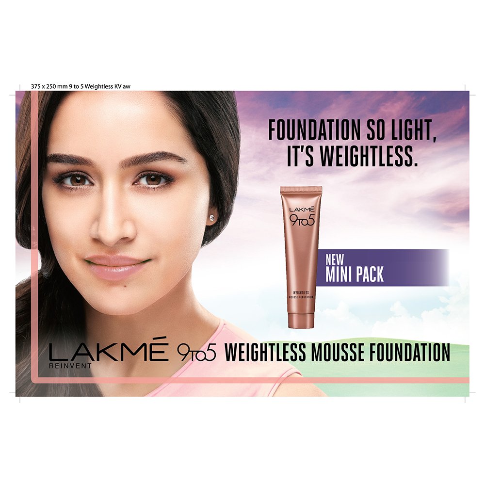  Lakme 9 to 5 Weightless Mousse Foundation