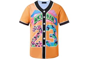 HOPSHION 90s Bel Air Baseball Jersey for Women