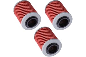 Anxingo Oil Filters for CAN-AM COMMANDER BOMBARDIER OUTLANDER MAX 330 400 650 800 500 1000 DS650 DS650X BAJA Replace HF152 & 