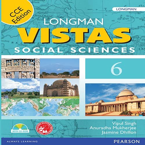 Longman Vistas: Social Studies Book by Pearson for CBSE Class 6 (CCE Edition)