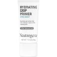 Neutrogena Hydro Boost Hydrating Grip Primer, Gripping Face Primer with Purified Hyaluronic Acid Locks Makeup in Place while Hydrating Skin, Gel Primer Appears Invisible When Dry, 1.0 oz