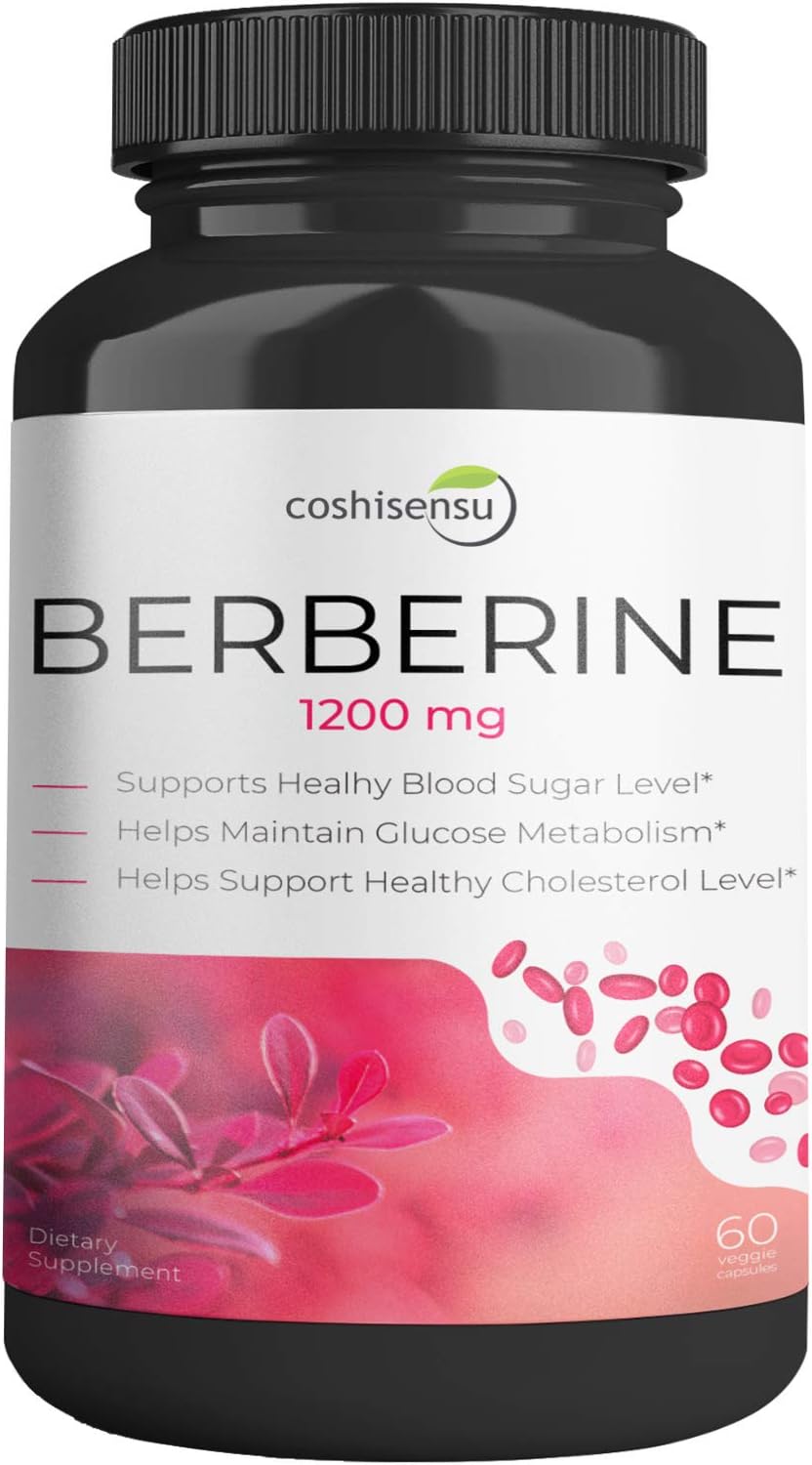 Berberine HCI 1200mg Premium Diabetes Berberine