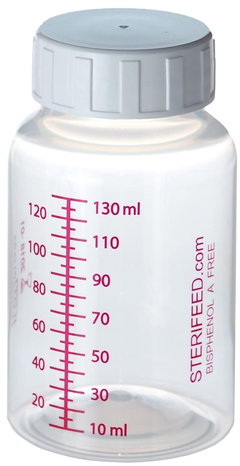 Sterifeed Reusable Sterile Breast Milk Storage Bottle, 130ml Amazon.co.uk Health & Personal Care