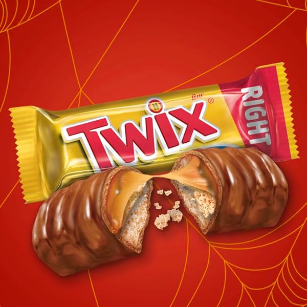 TWIX FUN SIZE CARAMEL COOKIE HALLOWEEN CHOCOLATE BARS, 10.83 OZ BAG