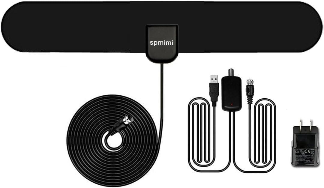 HDTV Indoor Antenna for High Reception Homeworx Antenna HD Antenna 50 Miles Range Digtial TV Antenna, TV High Reception Best Indoor Antenna for TV with 13ft Cable