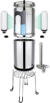 NEWTON 6L Gravity Water Filter System Fluoride Heavy Metal Removal Stand Tap view 4