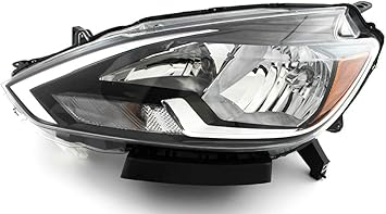 Amazon Com For Nissan Sentra Headlight 2016 2017 Driver Left Side Headlamp Assembly Replacement Automotive
