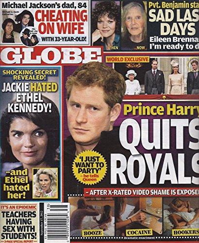 Prince Harry l Jackie & Ethel Kennedy l Michael Jackson's Dad l Eilen Brennan - September 17, 2012 Globe